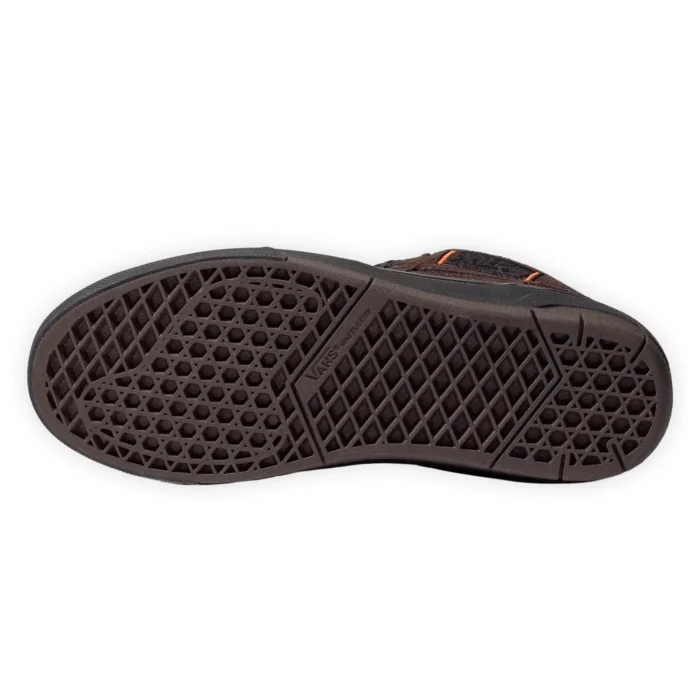 VANS SKATE HALF CAB WAFFLECUP SHOES RIZZO BROWN BLACK - Εικόνα 5