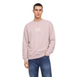 VANS STRETCH LOGO CREW SWEATSHIRT PALE PETAL