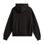 VANS STRETCH LOGO HOODIE BLACK WHITE - Εικόνα 4
