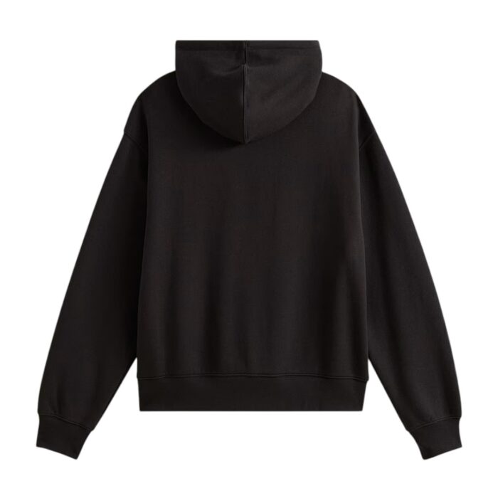 VANS STRETCH LOGO HOODIE BLACK WHITE - Εικόνα 4