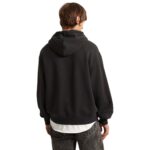 VANS STRETCH LOGO HOODIE BLACK WHITE - Εικόνα 2