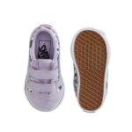 VANS TODDLER OLD SKOOL V SHOES COW SOFT PURPLE - Image 4