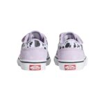 VANS TODDLER OLD SKOOL V SHOES COW SOFT PURPLE - Image 3