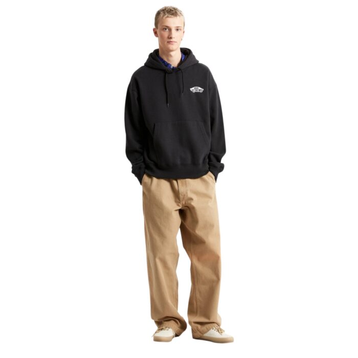 VANS DOUBLE STANDARD HOODIE BLACK WHITE - Εικόνα 4