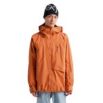 BURTON AK CYCLIC GORE-TEX 2L JACKET GOLDFISH ORANGE - Εικόνα 2