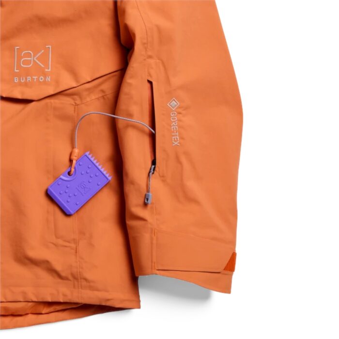 BURTON AK CYCLIC GORE-TEX 2L JACKET GOLDFISH ORANGE - Εικόνα 8