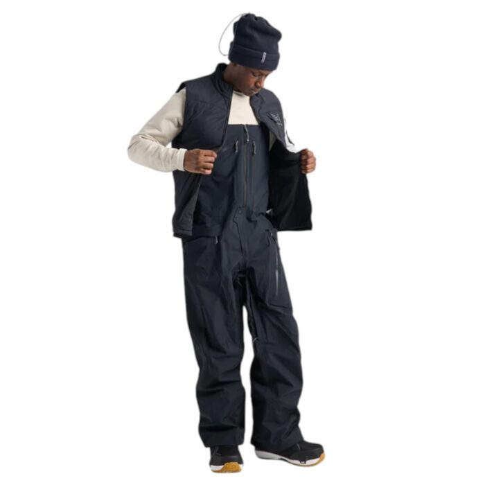 BURTON AK CYCLIC GORE-TEX 2L SNOW BIB PANT TRUE BLACK - Image 4
