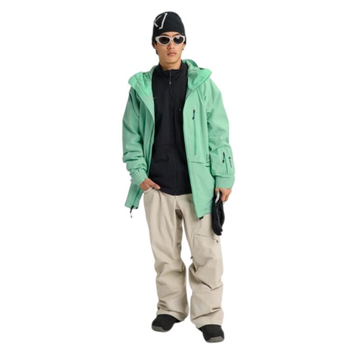BURTON AK CYCLIC GORE-TEX 2L SNOW JACKET GREEN VOLTAGE - Εικόνα 4