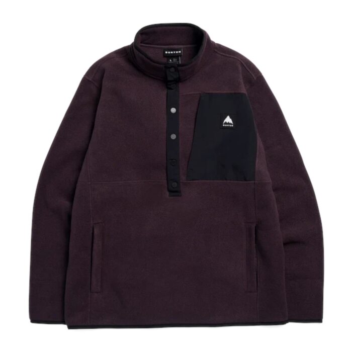 BURTON CINDER FLEECE PULLOVER BEAR HUG BROWN - Εικόνα 4