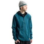 BURTON CROWN WEATHERPROOF FULL ZIP FLEECE ATLANTIC TEAL - Εικόνα 3