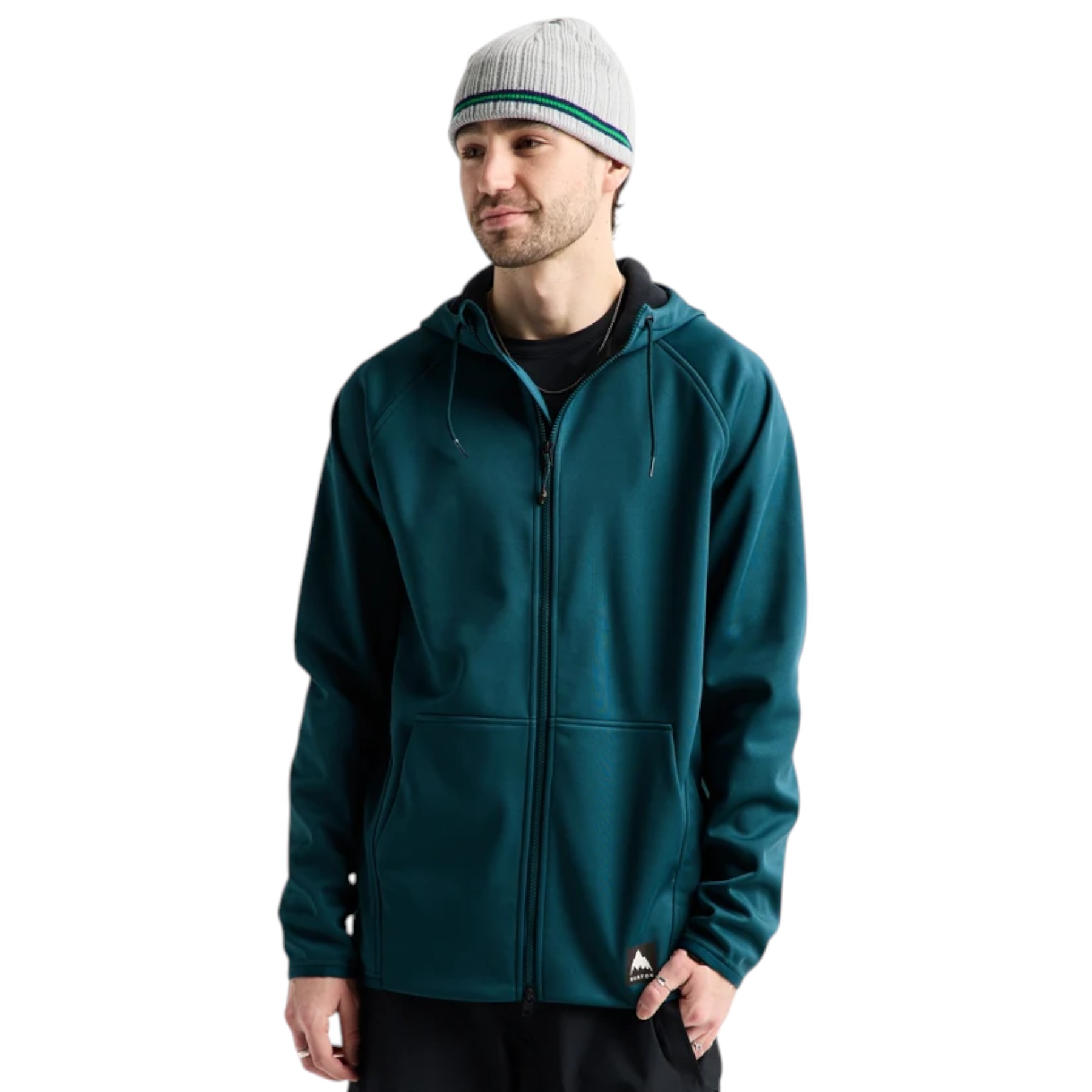 BURTON CROWN WEATHERPROOF FULL ZIP FLEECE ATLANTIC TEAL 2202316E9K M L XL 129E 1 (6)-Photoroom BURTON CROWN WEATHERPROOF FULL ZIP FLEECE ATLANTIC TEAL - Εικόνα 1