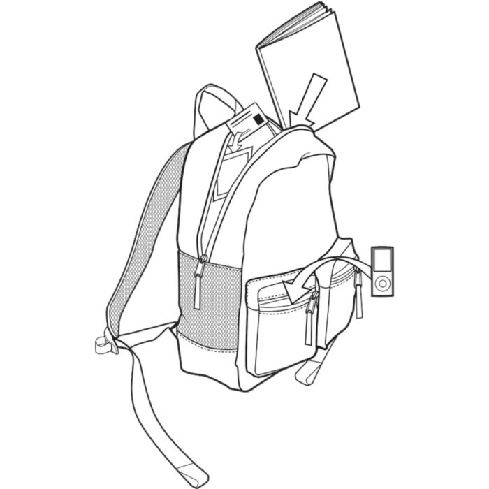 BURTON KIDS GROMLET BACKPACK POP FLORAL - Image 3