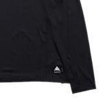 BURTON SYNTHETIC LIGHTWEIGHT BASE LAYER CREWNECK TRUE BLACK - Image 3