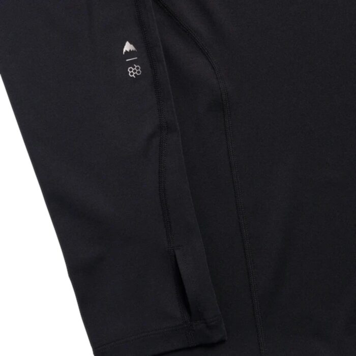 BURTON SYNTHETIC LIGHTWEIGHT BASE LAYER CREWNECK TRUE BLACK - Image 2
