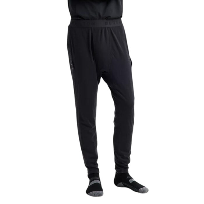 BURTON SYNTHETIC LIGHTWEIGHT BASE LAYER PANT TRUE BLACK - Image 2