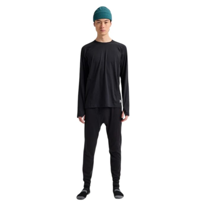 BURTON SYNTHETIC LIGHTWEIGHT BASE LAYER PANT TRUE BLACK - Image 4