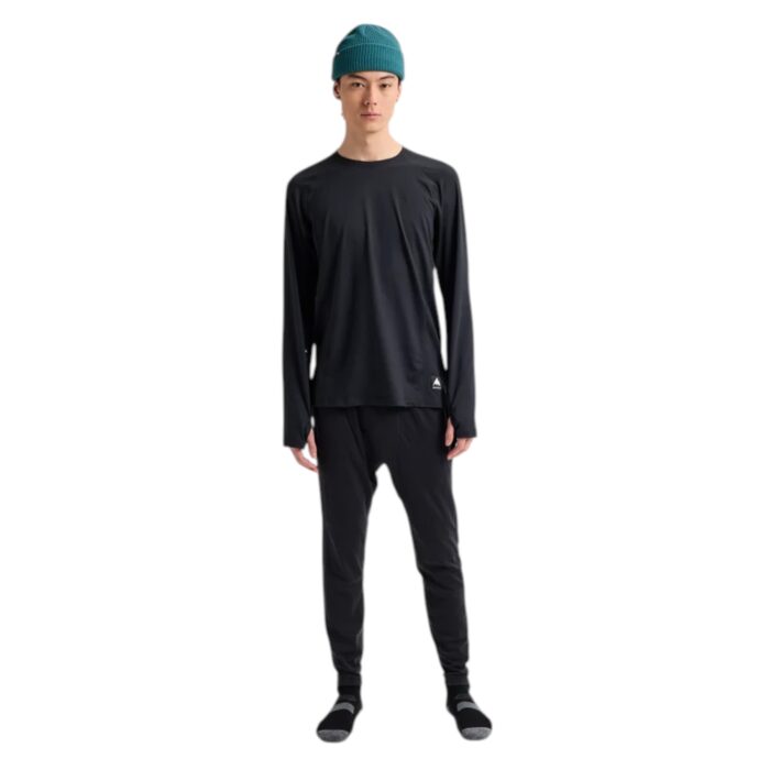 BURTON SYNTHETIC MIDWEIGHT BASE LAYER CREW TRUE BLACK - Image 4