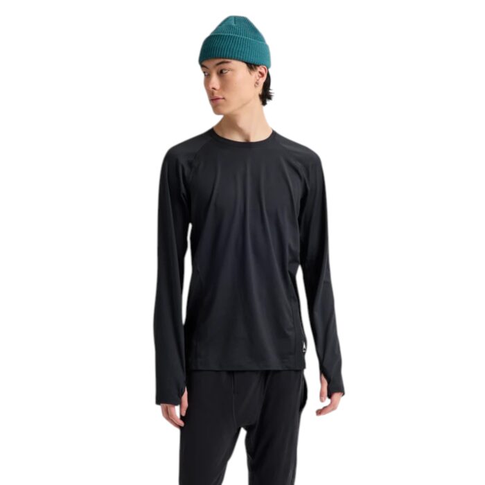 BURTON SYNTHETIC MIDWEIGHT BASE LAYER CREW TRUE BLACK - Image 2