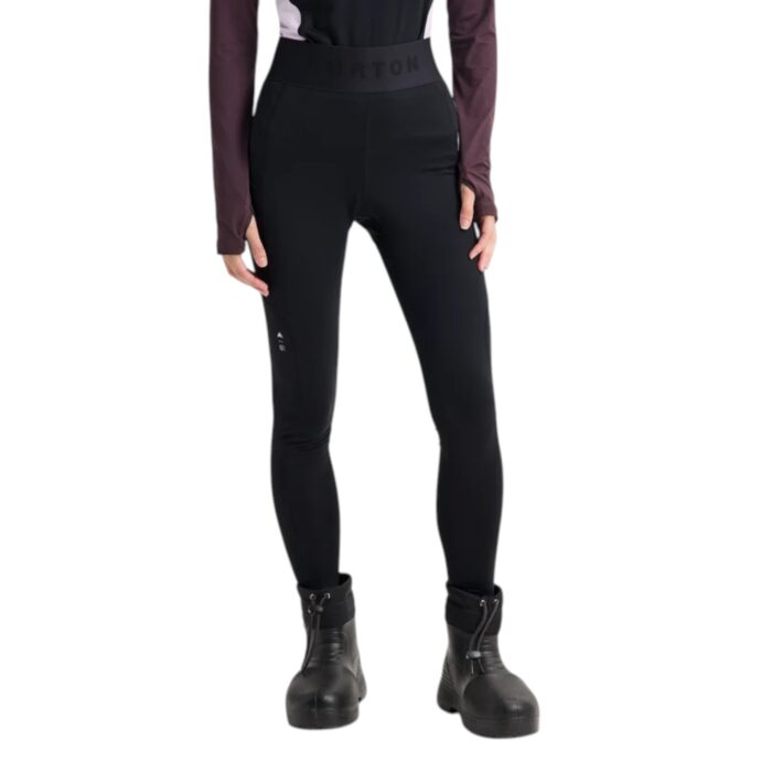 BURTON W SYNTHETIC MIDWEIGHT BASE LAYER PANT TRUE BLACK - Image 2