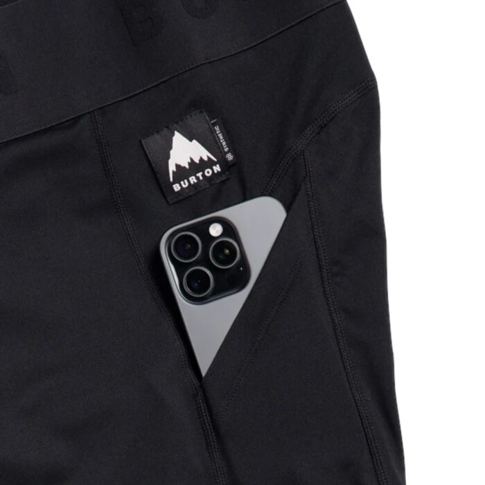 BURTON W SYNTHETIC MIDWEIGHT BASE LAYER PANT TRUE BLACK - Image 4