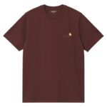CARHARTT WIP AMERICAN SCRIPT T-SHIRT AMARONE