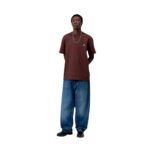 CARHARTT WIP AMERICAN SCRIPT T-SHIRT AMARONE - Εικόνα 5