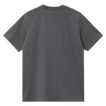 CARHARTT WIP AMERICAN SCRIPT T-SHIRT GRAPHITE - Εικόνα 2