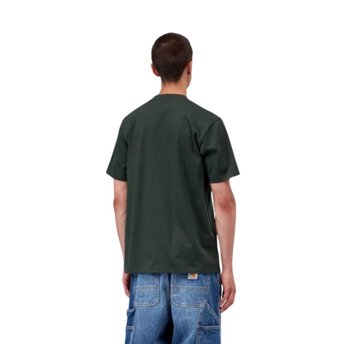 CARHARTT WIP AMERICAN SCRIPT T-SHIRT RAVEN - Εικόνα 4