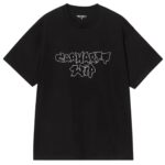 CARHARTT WIP BLINKER FLUID T-SHIRT BLACK