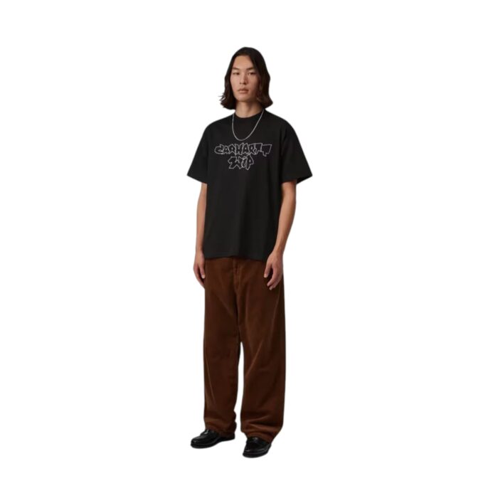 CARHARTT WIP BLINKER FLUID T-SHIRT BLACK - Εικόνα 5