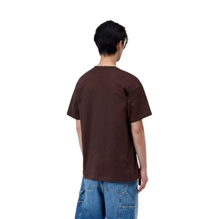 CARHARTT WIP CHASE T-SHIRT PALISANDER GOLD - Εικόνα 4