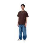 CARHARTT WIP CHASE T-SHIRT PALISANDER GOLD - Εικόνα 5