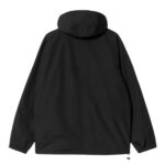 CARHARTT WIP WINDBREAKER PULLOVER (WINTER) BLACK WHITE - Image 2
