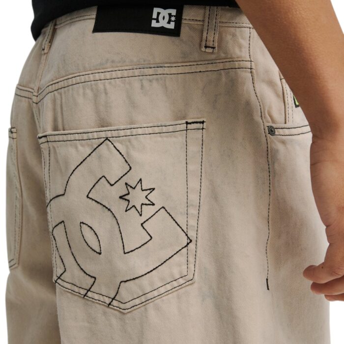 DC BAGGY DENIM PANT MARBLE BEIGE - Εικόνα 11