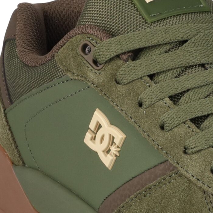 DC FRACTAL SHOES OLIVE GUM - Image 8