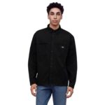 DICKIES 247 GARMENT DYED WORK SHIRT BLACK