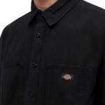 DICKIES 247 GARMENT DYED WORK SHIRT BLACK - Image 4