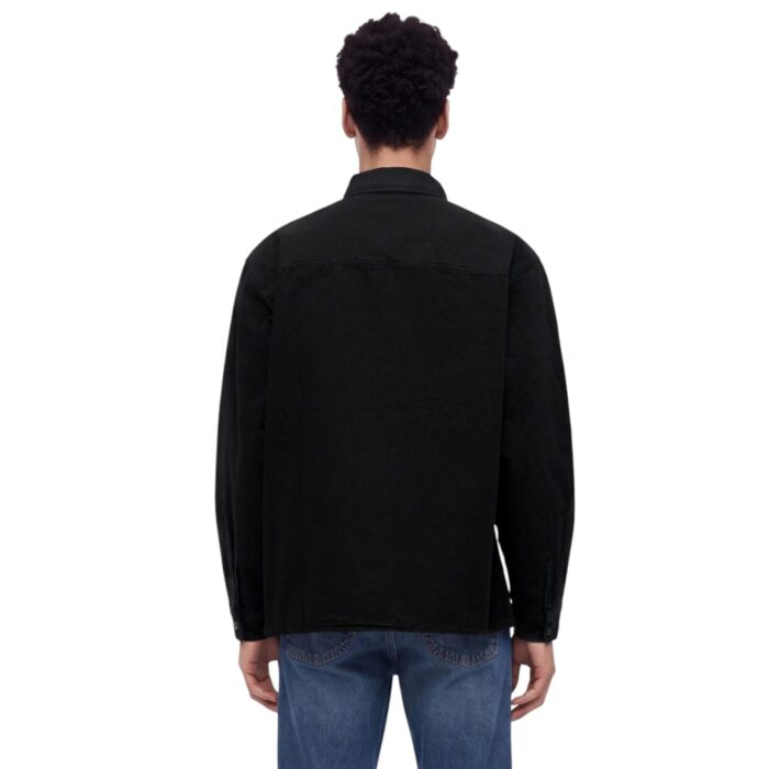DICKIES 247 GARMENT DYED WORK SHIRT BLACK - Image 2