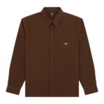 DICKIES 247 GARMENT DYED WORK SHIRT TIMBER BROWN - Image 6