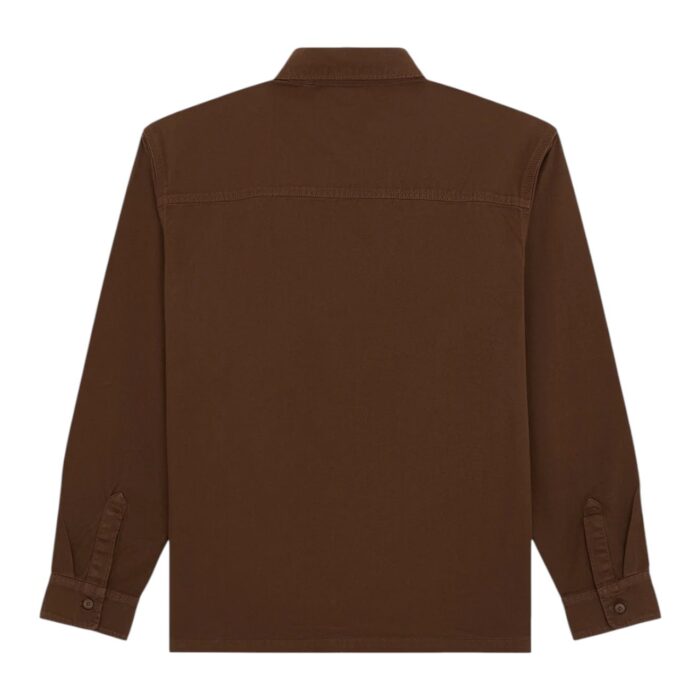 DICKIES 247 GARMENT DYED WORK SHIRT TIMBER BROWN - Image 7