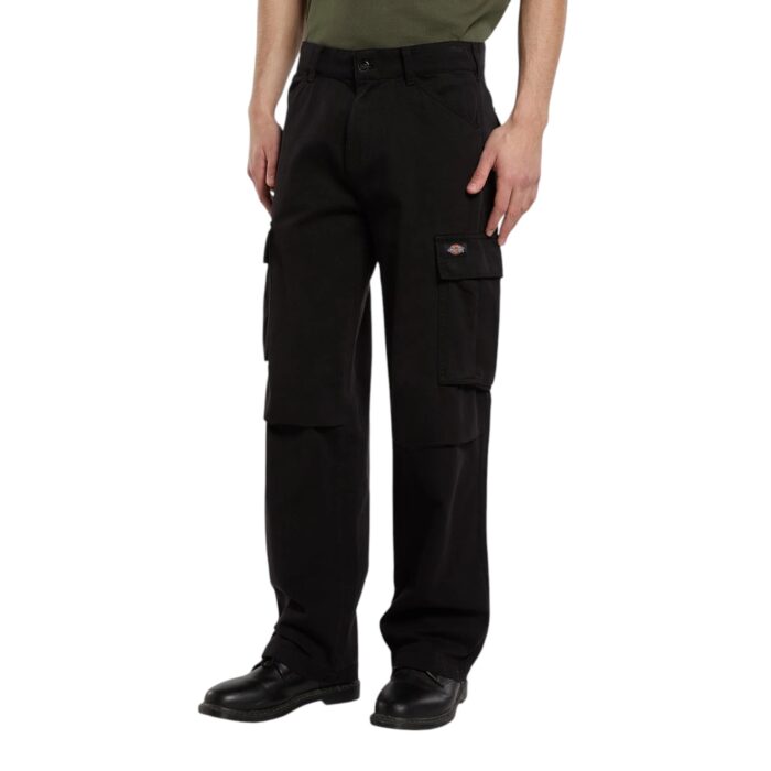 DICKIES 247 LOOSE STRAIGHT GARMENT DYED CARGO BLACK - Image 4
