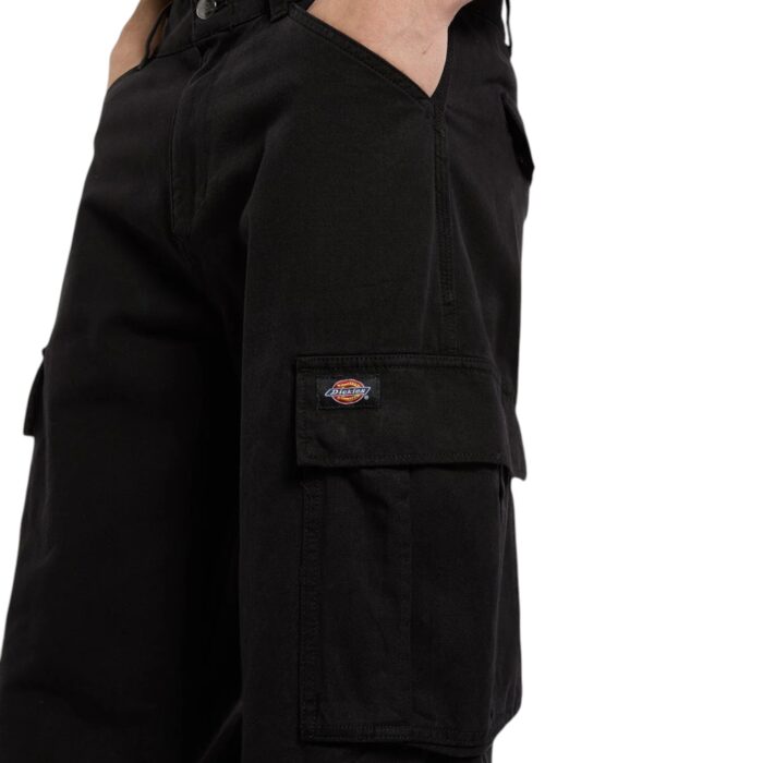 DICKIES 247 LOOSE STRAIGHT GARMENT DYED CARGO BLACK - Image 5