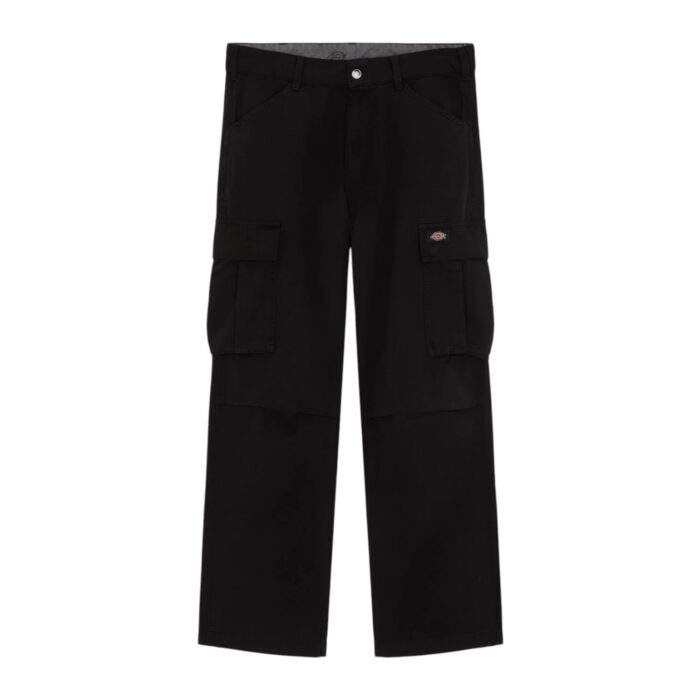 DICKIES 247 LOOSE STRAIGHT GARMENT DYED CARGO BLACK - Image 6