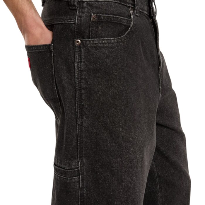 DICKIES 958 BAGGY TAPERED WORK JEAN BLACK WASH FADED - Εικόνα 5