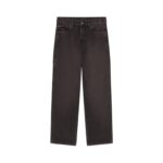 DICKIES 958 BAGGY TAPERED WORK JEAN BLACK WASH FADED - Εικόνα 7