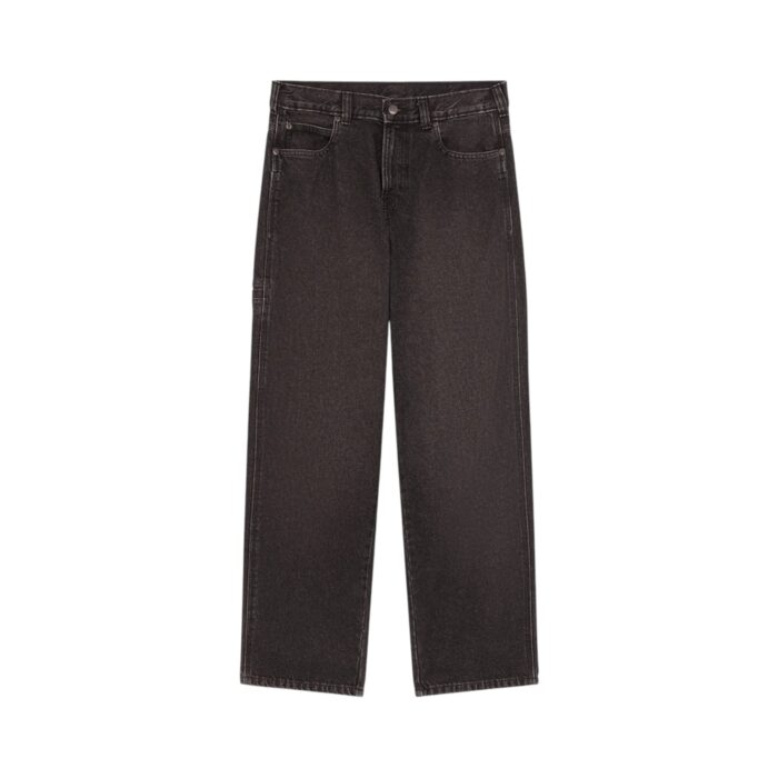 DICKIES 958 BAGGY TAPERED WORK JEAN BLACK WASH FADED - Εικόνα 7