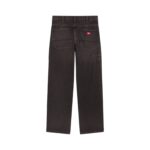 DICKIES 958 BAGGY TAPERED WORK JEAN BLACK WASH FADED - Εικόνα 8