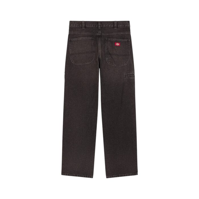 DICKIES 958 BAGGY TAPERED WORK JEAN BLACK WASH FADED - Εικόνα 8