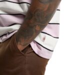 DICKIES EMBROIDERY STRIPE T-SHIRT ECRU - Εικόνα 4