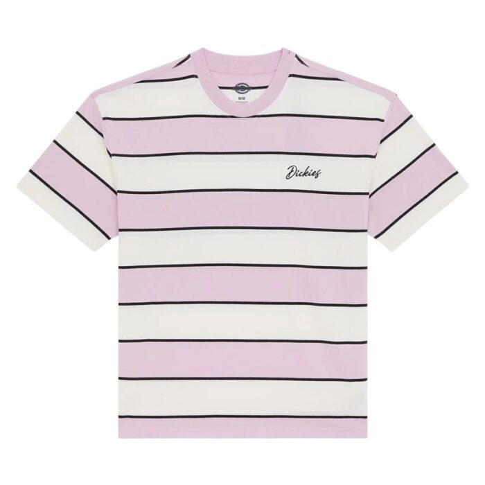 DICKIES EMBROIDERY STRIPE T-SHIRT ECRU - Εικόνα 6